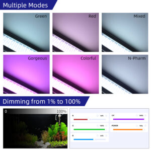 توضیحات محصول چراغ آکواریوم Week Aqua A430 RGB